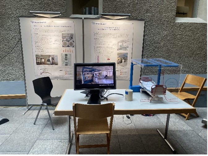 NCA booth at the 26th ETH Nanoparticles Conference (NPC), 2023